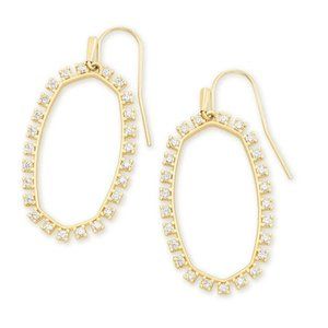 Kendra Scott  elle open frame earrings